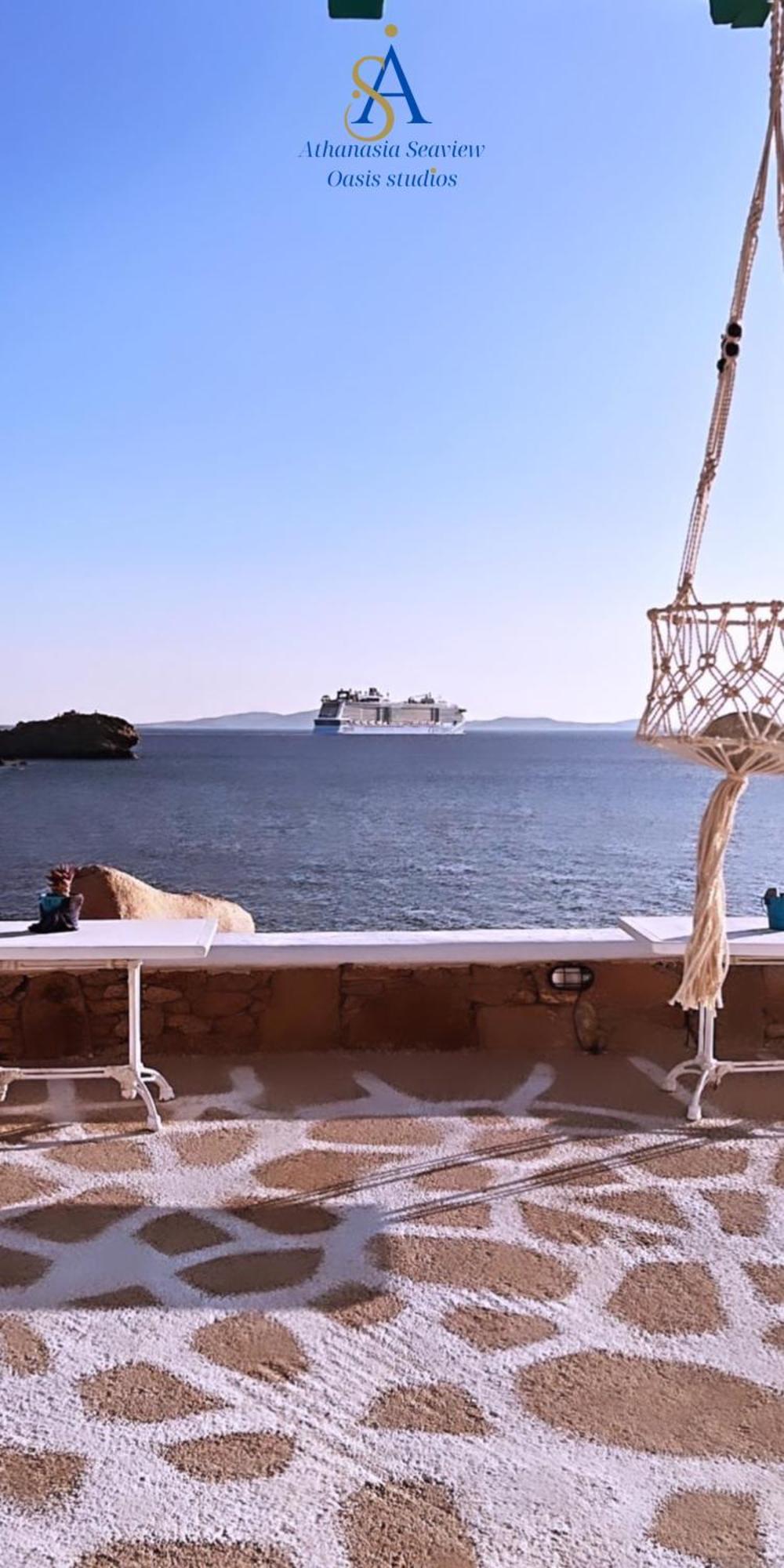 Mykonos Athanasia Seaview Oasis Studios By The Port Houlakia  Экстерьер фото