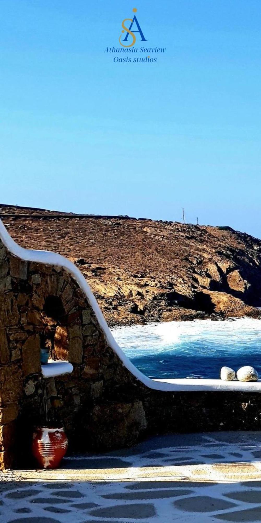 Mykonos Athanasia Seaview Oasis Studios By The Port Houlakia  Экстерьер фото
