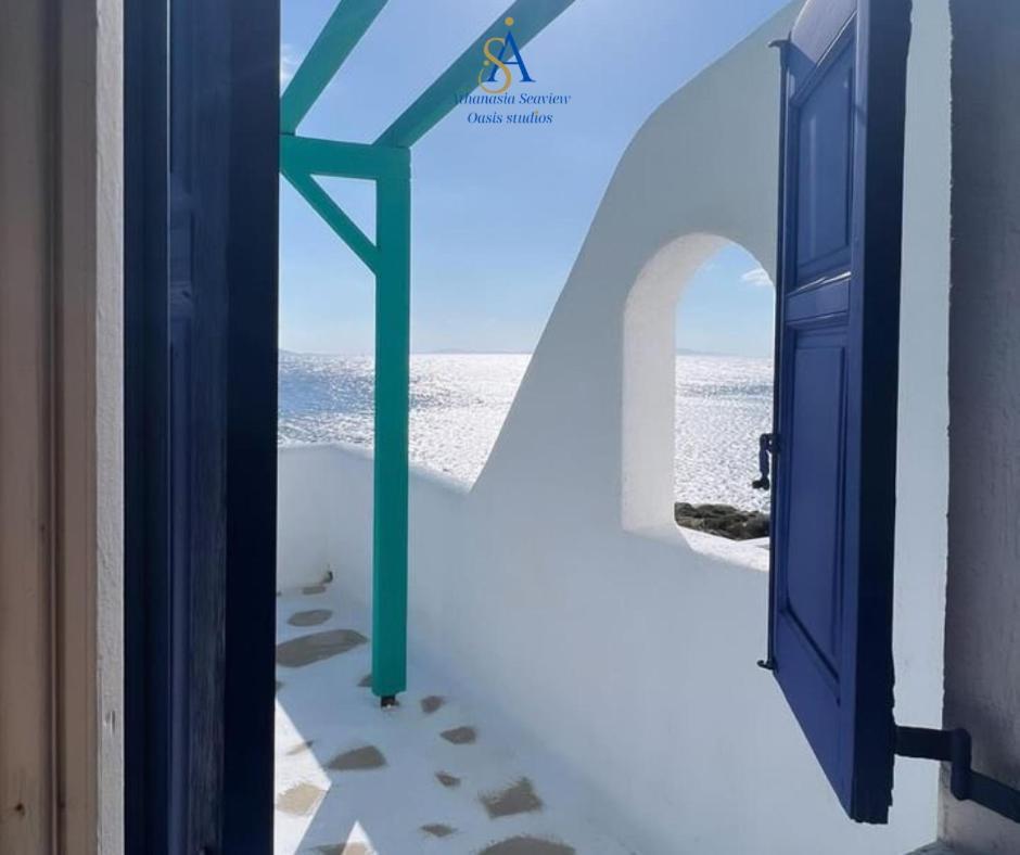 Mykonos Athanasia Seaview Oasis Studios By The Port Houlakia  Экстерьер фото